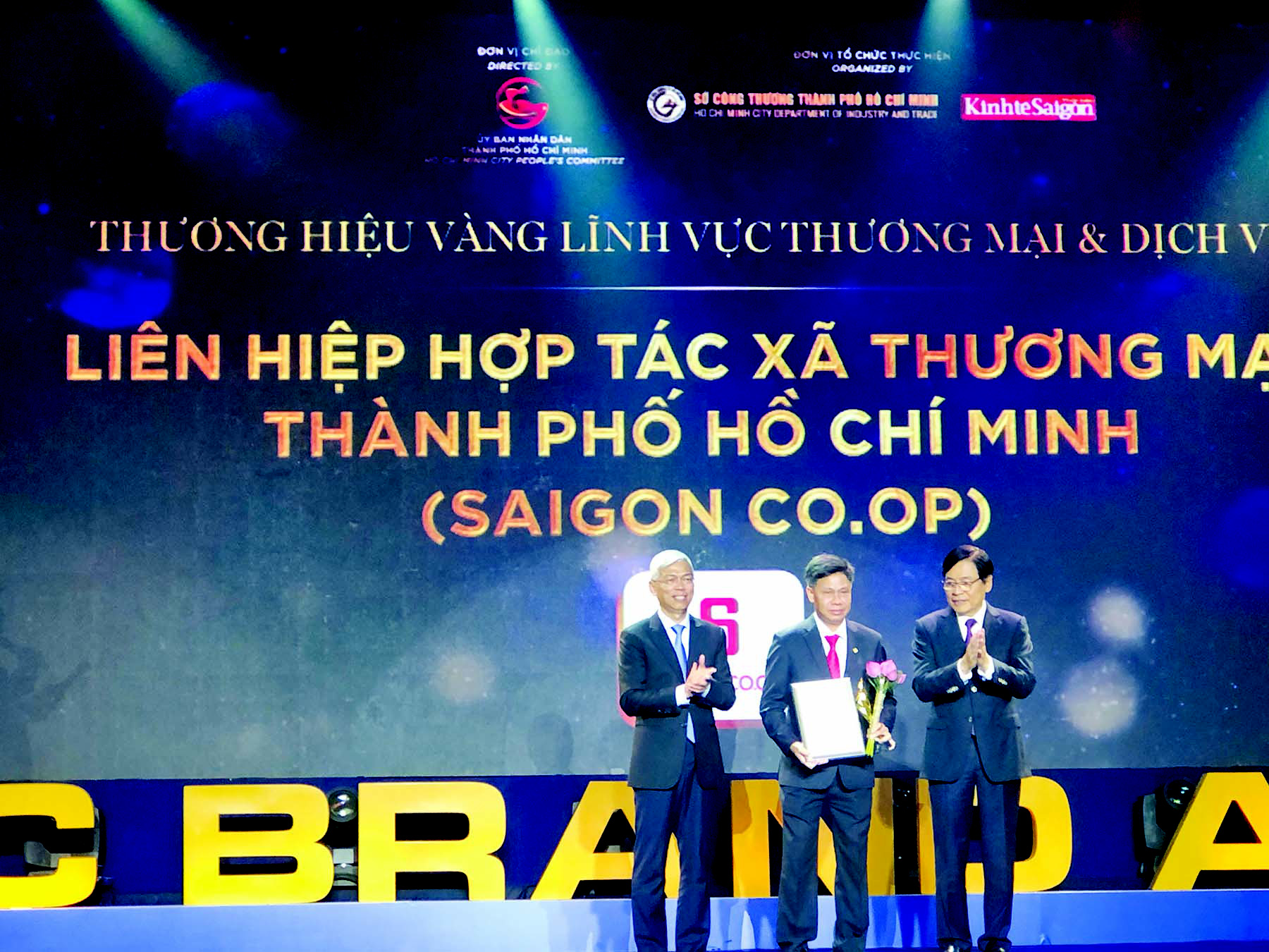 Saigon Co.op: nhà bán lẻ duy nhất là thương hiệu vàng của TP HCM