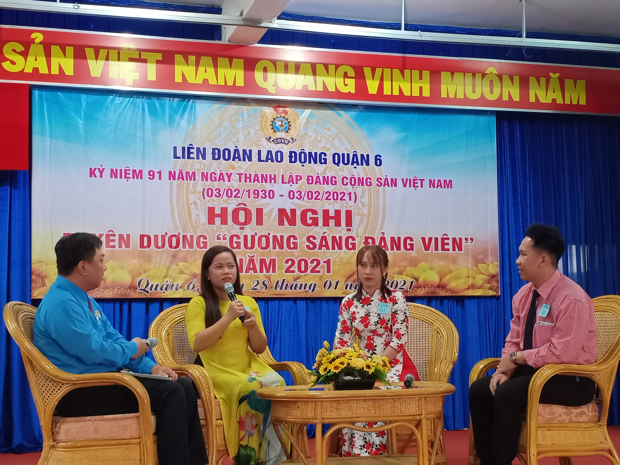 Tuyên dương 93 gương sáng đảng viên