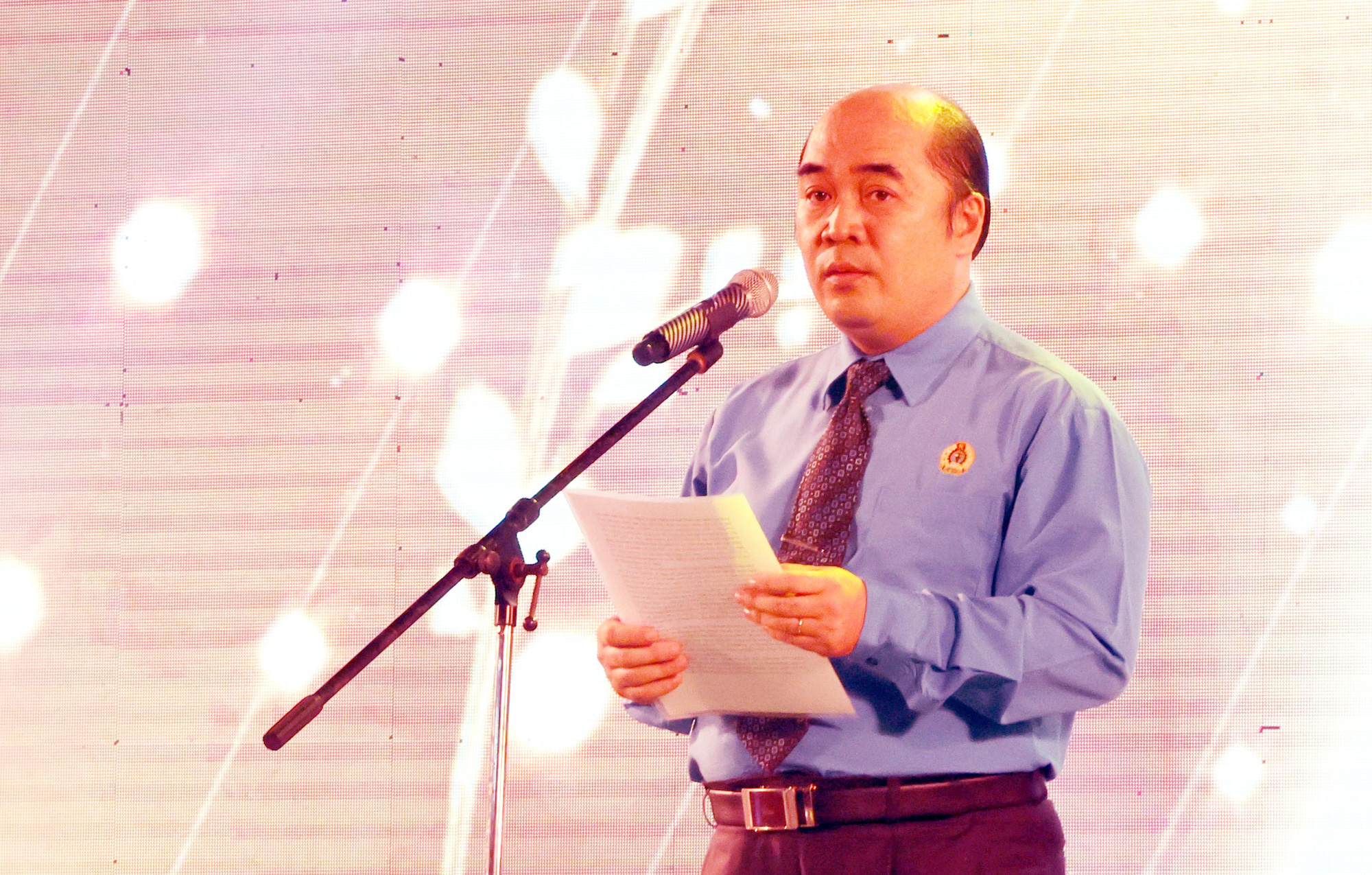 ong Ho Xuan Lam phat bieu