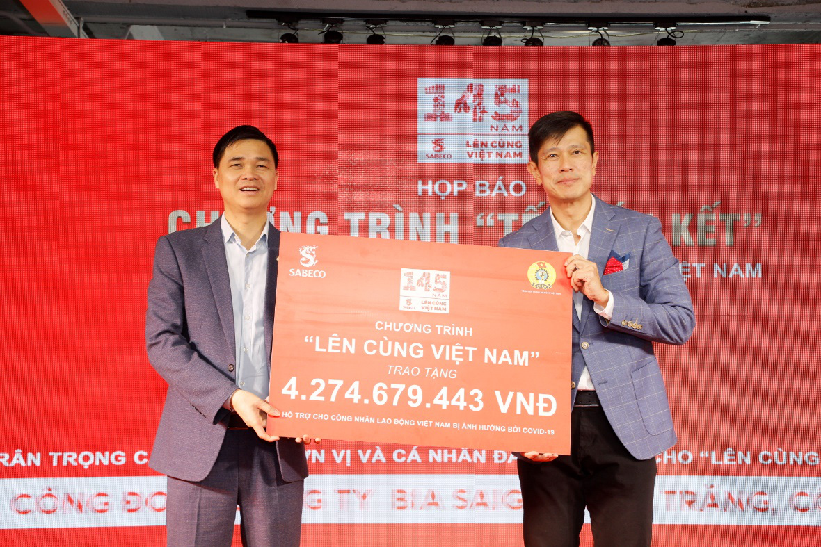 Chương trình “Lên Cùng Việt Nam” tiến hành hoạt động “Tết Gắn Kết” hỗ trợ người lao động bị ảnh hưởng bởi Covid-19