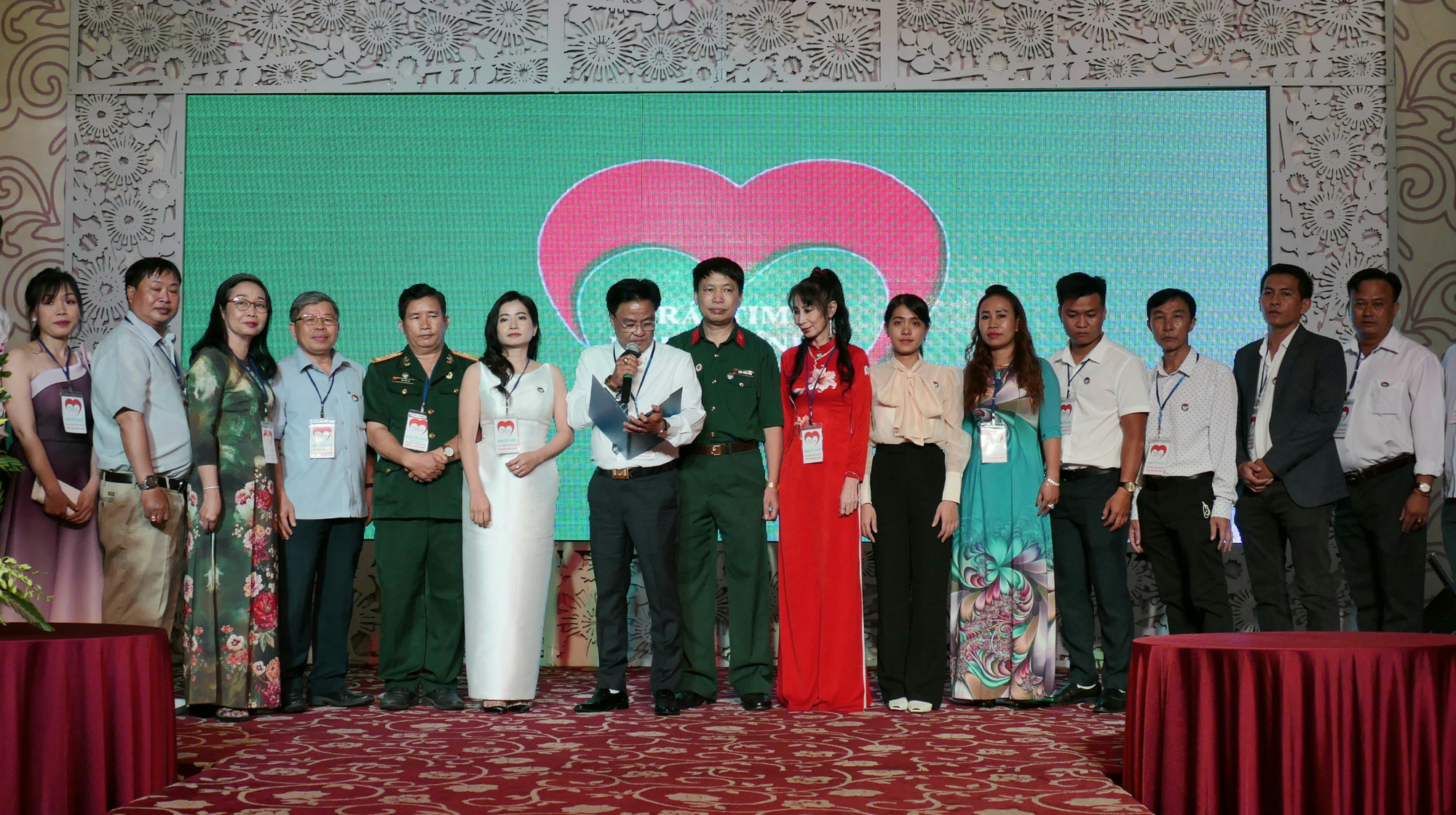 Ra mắt Ban Vận động "Trái tim người lính phương Nam"