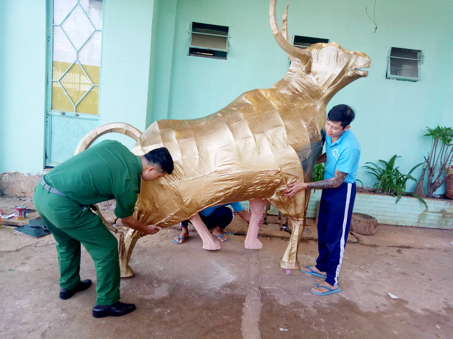 Học viên cai nghiện đón Tết - Ảnh 2.