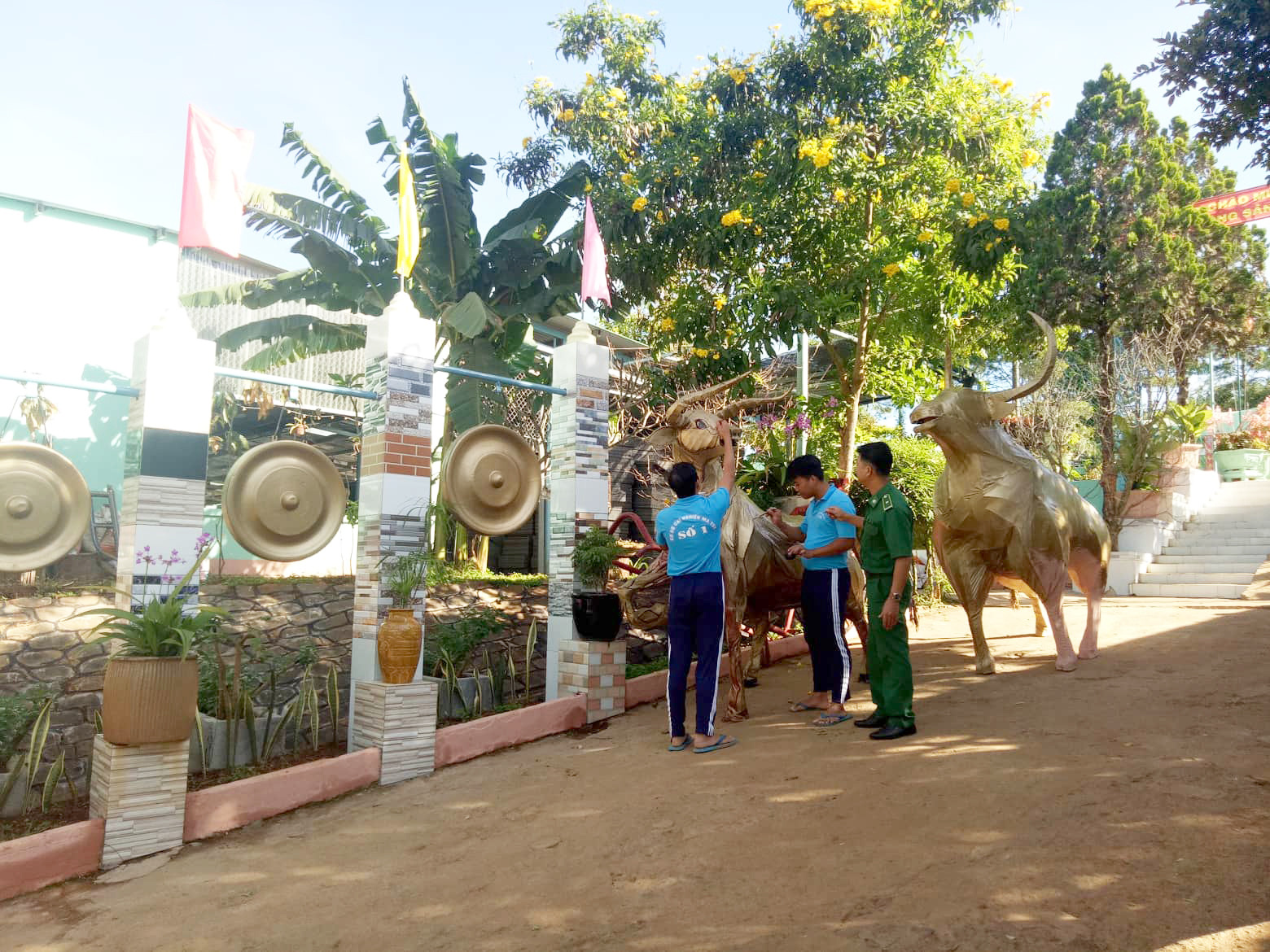 Học viên cai nghiện đón Tết - Ảnh 8.