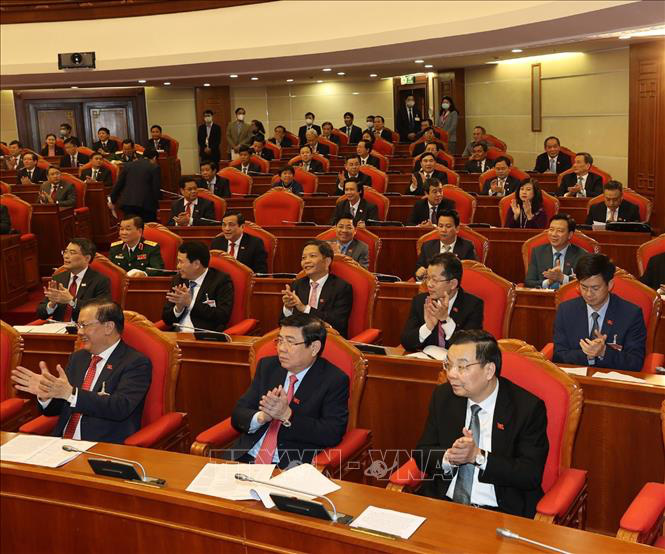 Ch&ugrave;m ảnh: Tổng B&iacute; thư, Chủ tịch nước Nguyễn Ph&uacute; Trọng t&aacute;i đắc cử - Ảnh 9.