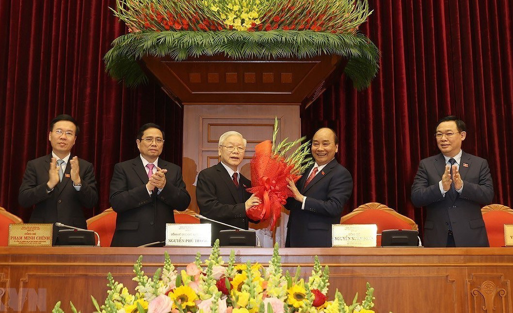 Ông Nguyễn Phú Trọng tái đắc cử Tổng Bí thư