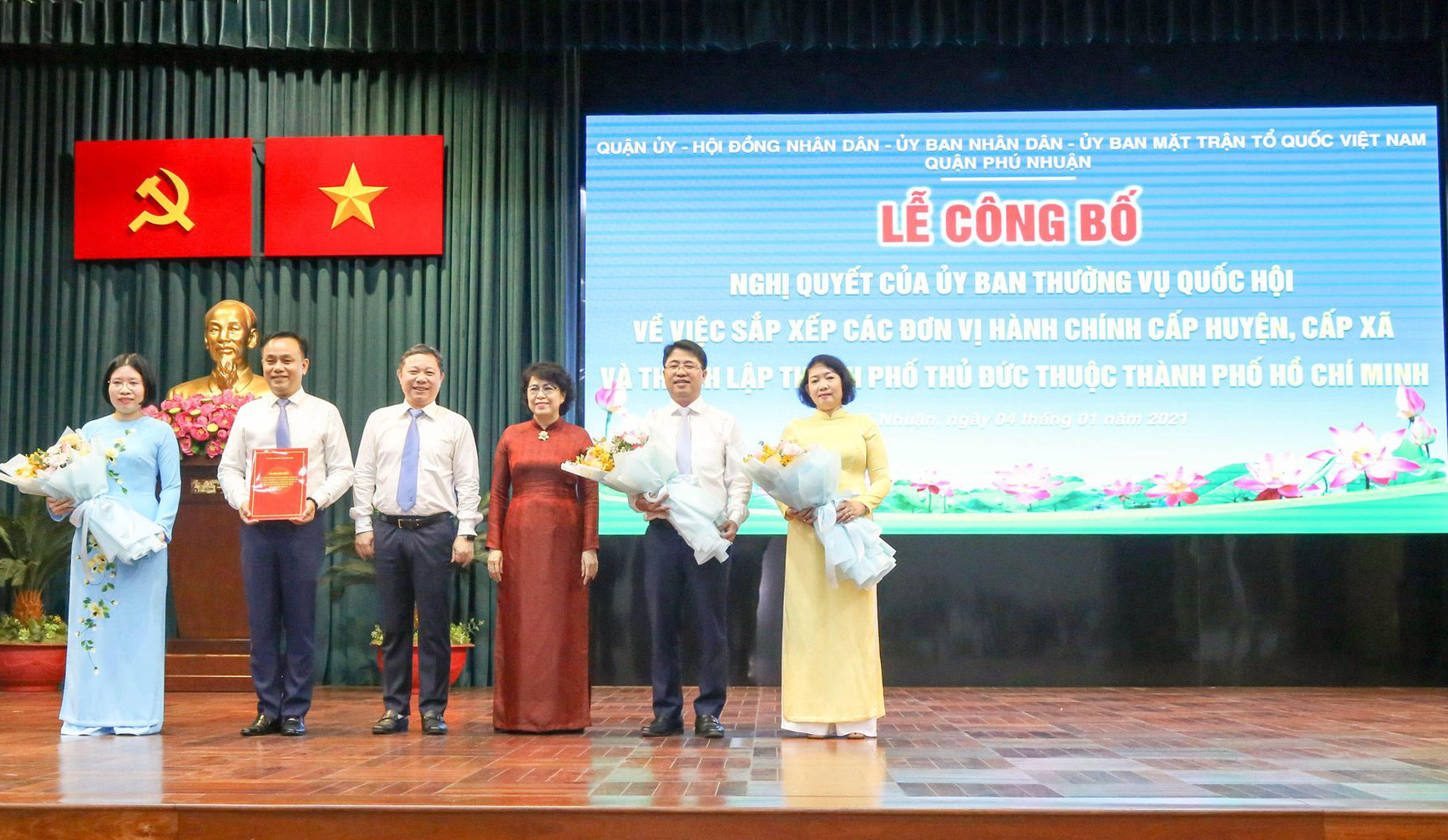 TP HCM: Quận Phú Nhuận tiến hành sáp nhập các phường