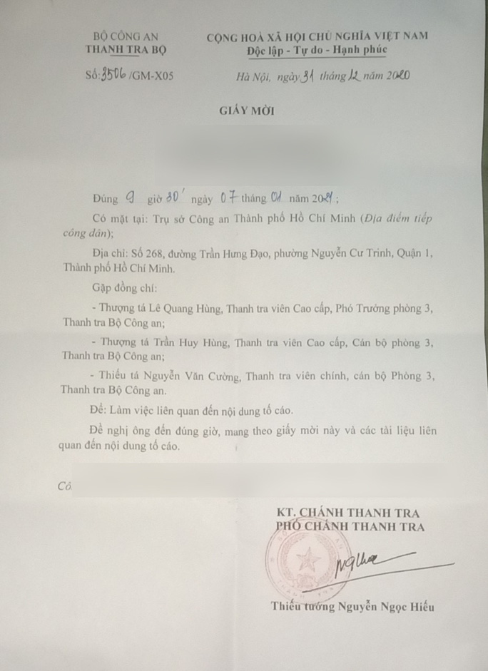 Vụ CSGT Tân Sơn Nhất bị tố vòi tiền: Phải cấp cao hơn mới công tâm?