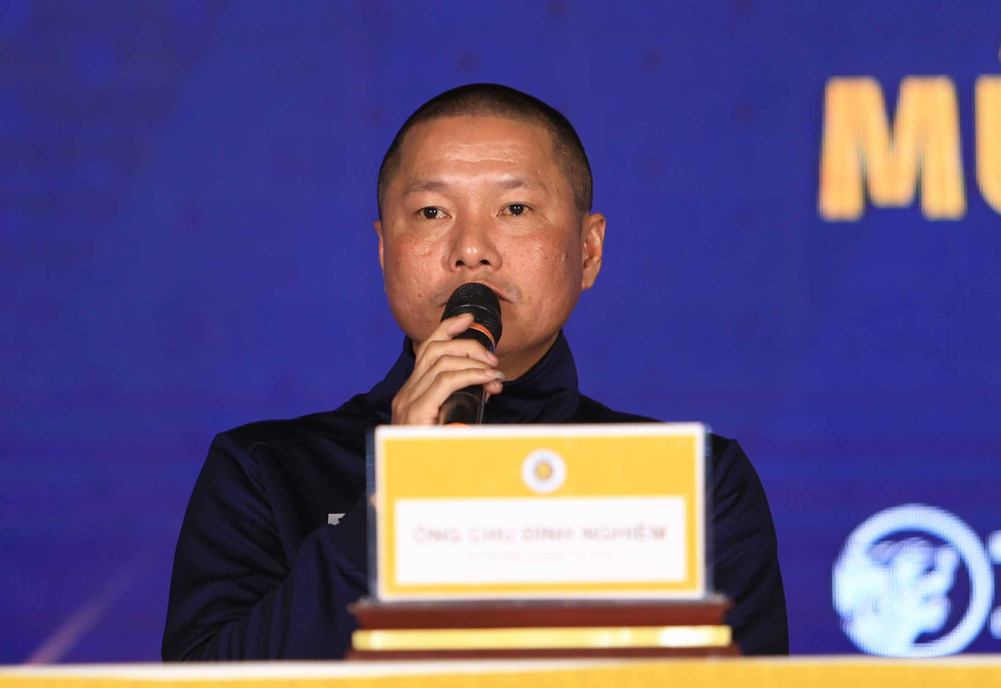 HLV Chu Đình Nghiêm: Hà Nội FC sẽ gặp nhiều khó khăn khi đối đầu CLB HAGL của Kiatisuk