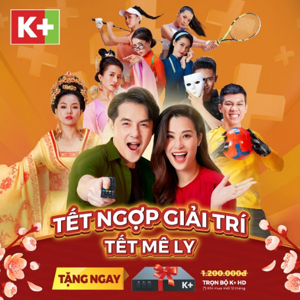 K+ tặng miễn phí đầu thu nhân dịp Tết Tân Sửu 2021