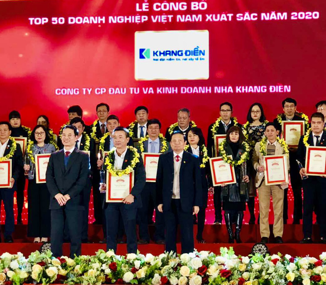 Vinh danh Top 50 doanh nghiệp Việt Nam xuất sắc năm 2020