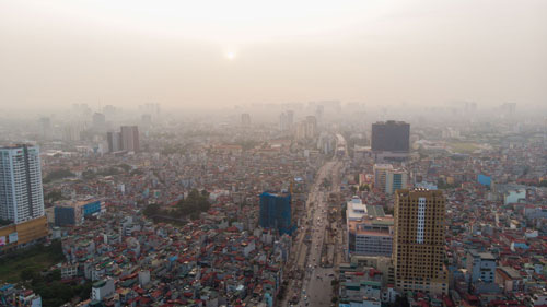 Hà Nội ứng phó với chất lượng không khí rất xấu