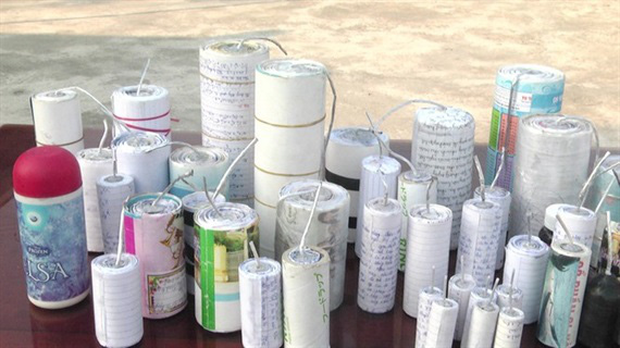 Hiểm họa khôn lường từ pháo tự chế