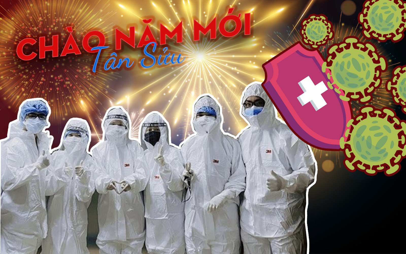 Pháo hoa và dịch bệnh