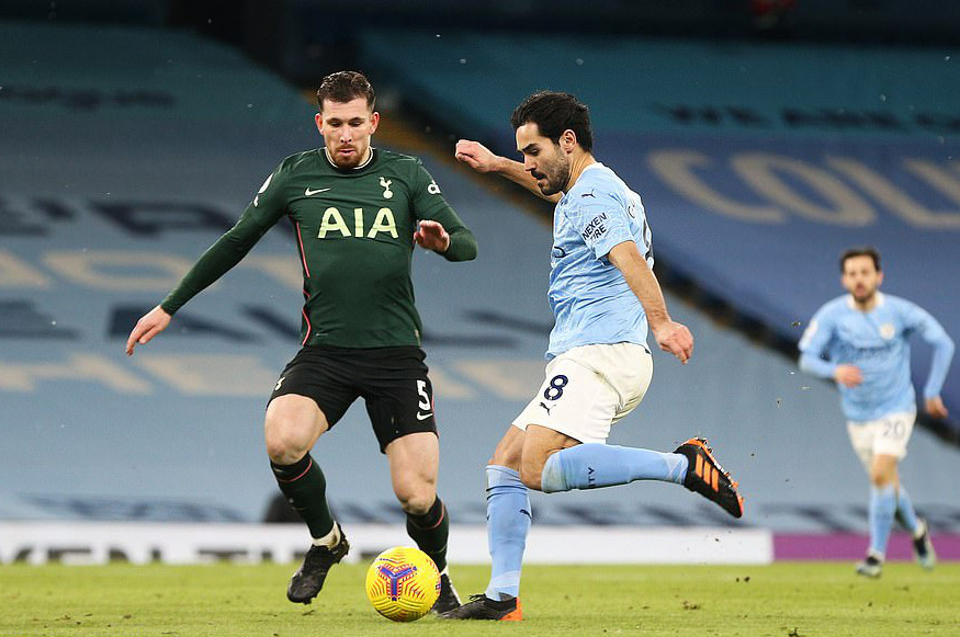 Thắng v&ugrave;i dập Tottenham, Man City bay cao tr&ecirc;n đỉnh bảng Ngoại hạng - Ảnh 3.