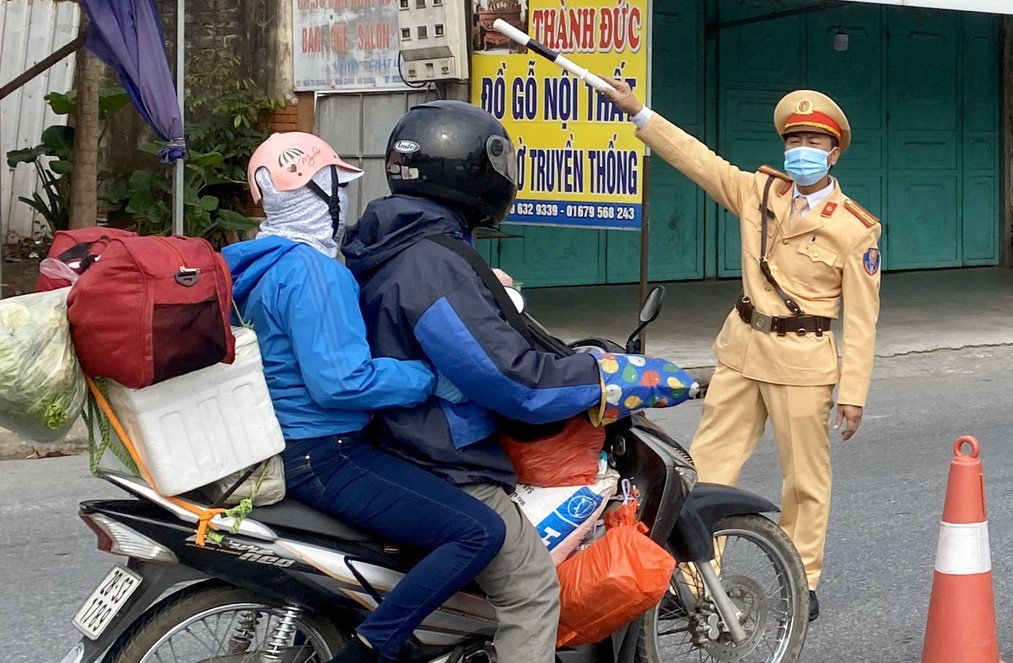 Vùng dịch ở Hải Dương thực hiện nghiêm chỉnh "nội bất xuất, ngoại bất nhập"