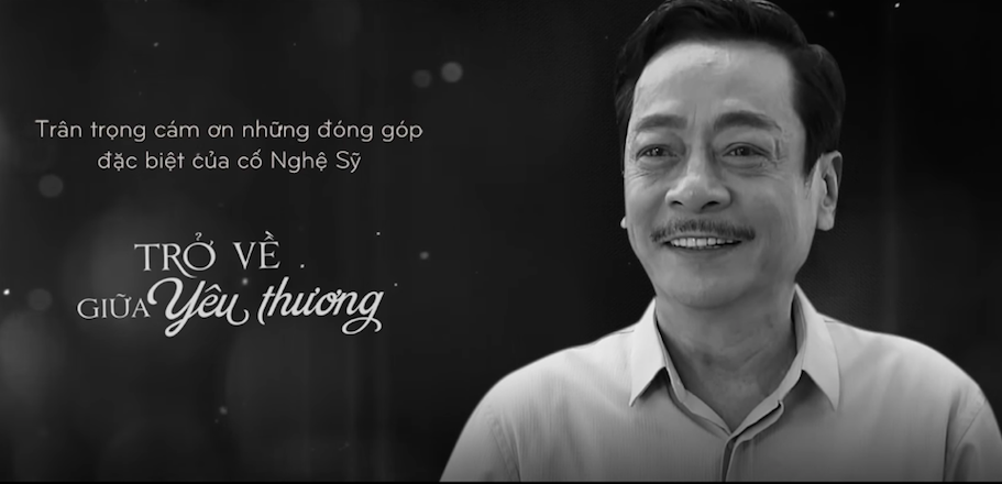 X&uacute;c động những h&igrave;nh ảnh cuối c&ugrave;ng của NSND Ho&agrave;ng Dũng trong bộ phim cuối - Ảnh 1.