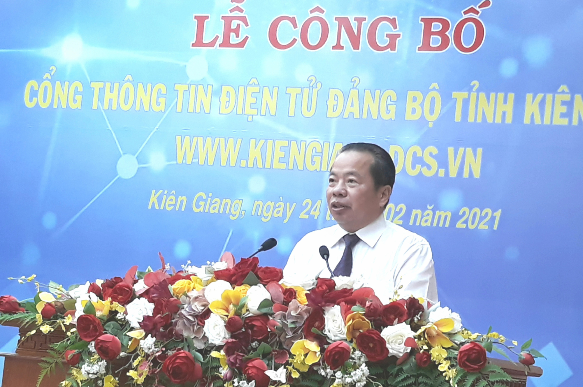 Tỉnh ủy Kiên Giang ra mắt cổng thông tin điện tử