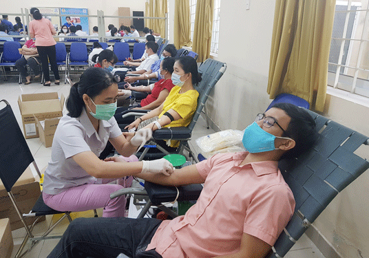 Vận động đo&agrave;n vi&ecirc;n t&iacute;ch cực tham gia hiến m&aacute;u t&igrave;nh nguyện - Ảnh 1.