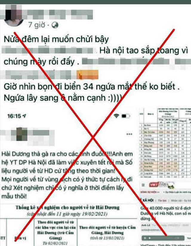 Người phụ nữ l&ecirc;n Facebook b&ocirc;i nhọ, x&uacute;c phạm danh dự c&aacute;n bộ v&agrave; người d&acirc;n Hải Dương - Ảnh 2.