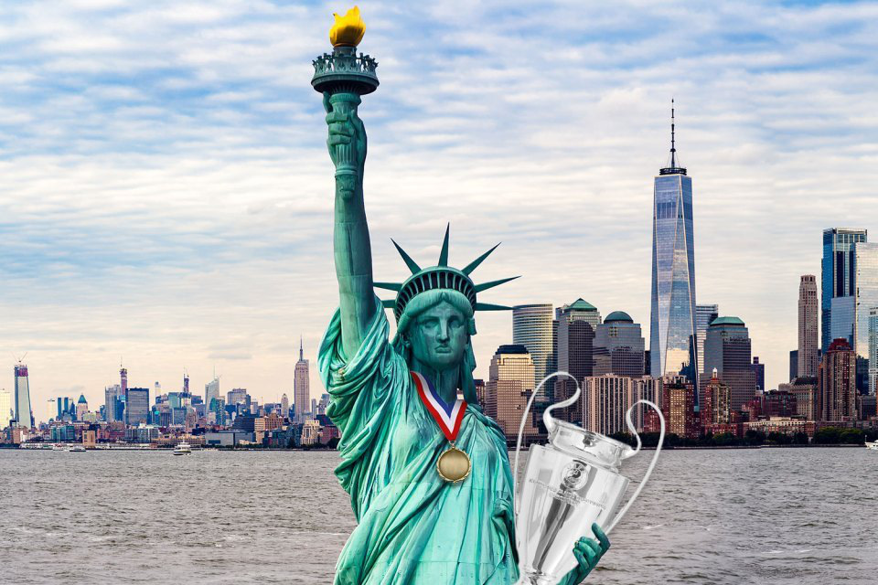 "Xuất khẩu" trận chung kết UEFA Champions League sang… New York