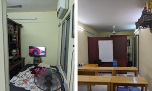 Căn hộ tập thể cũ n&aacute;t h&oacute;a th&agrave;nh hang động sạch m&aacute;t - Ảnh 4.