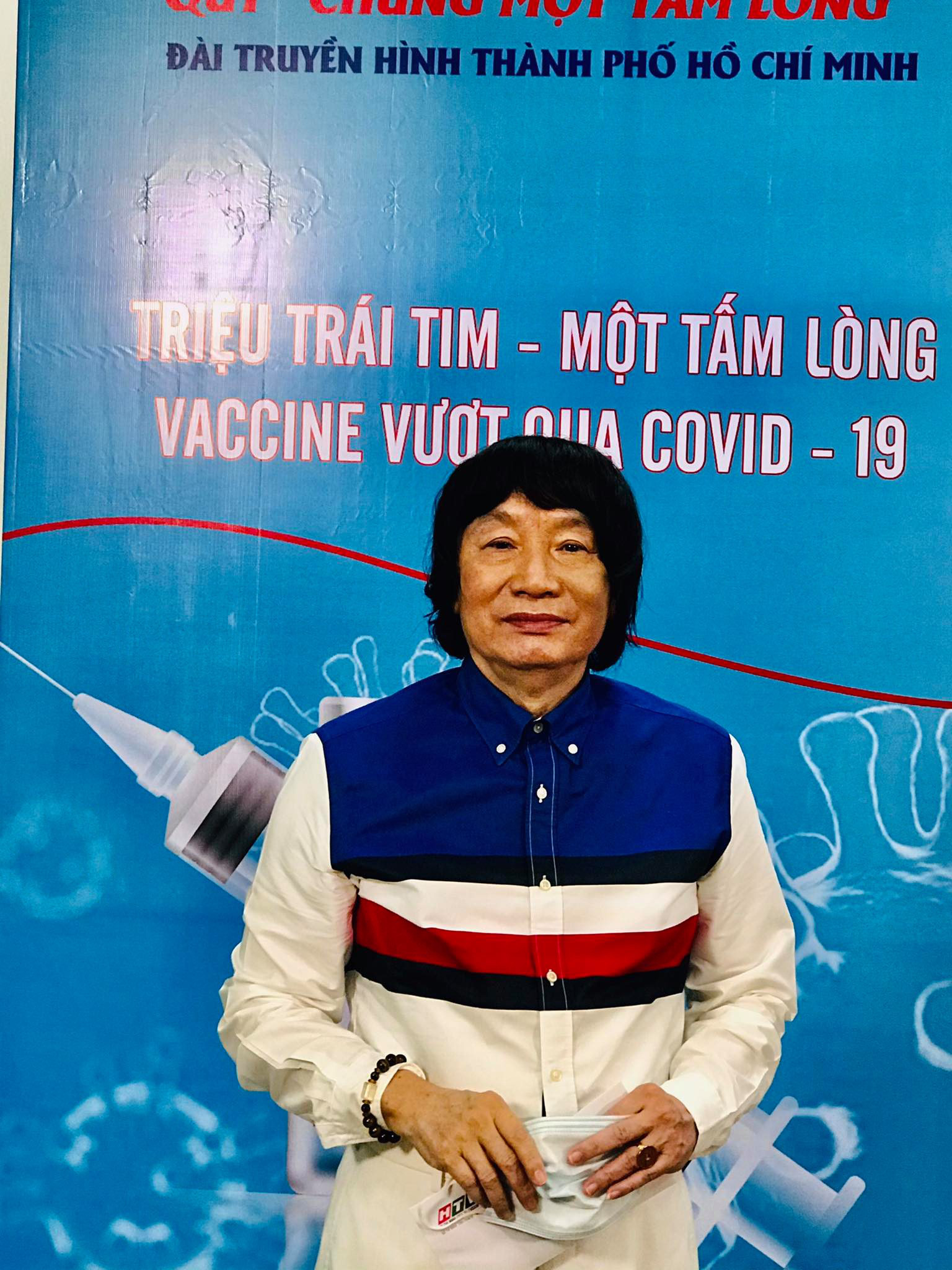 NSND Minh Vương kêu gọi chung tay trong cuộc chiến chống Covid-19 - Ảnh 1.