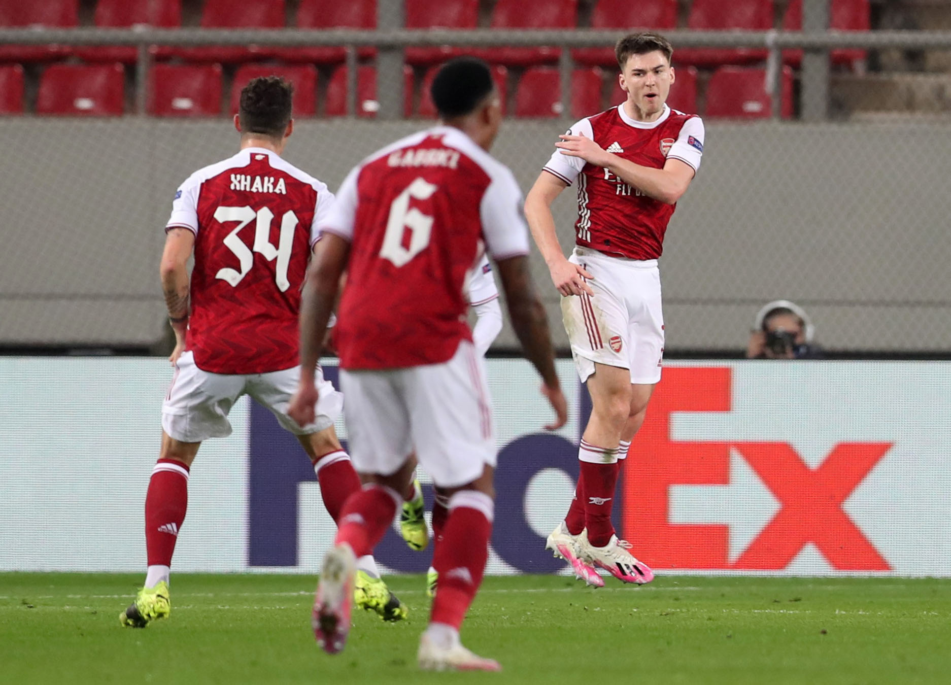 Rượt đuổi tỉ số nghẹt thở, Arsenal hạ Benfica ở Europa League - Ảnh 5.
