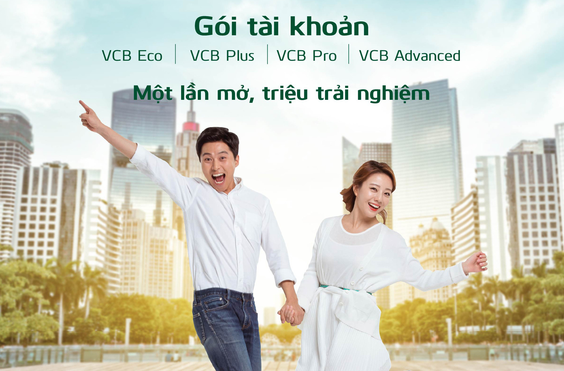 Vietcombank chào sân 4 gói tài khoản đặc biệt