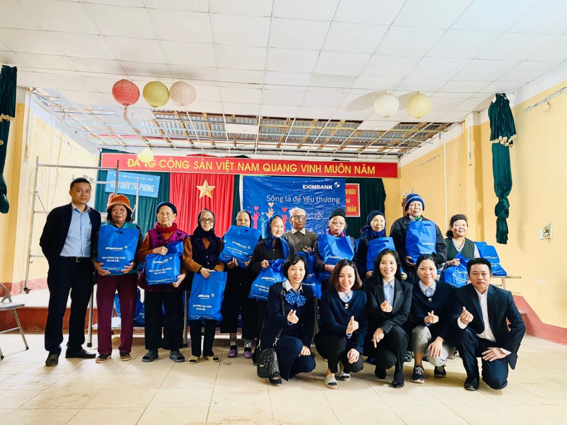 Eximbank đẩy mạnh hoạt động hỗ trợ cộng đồng