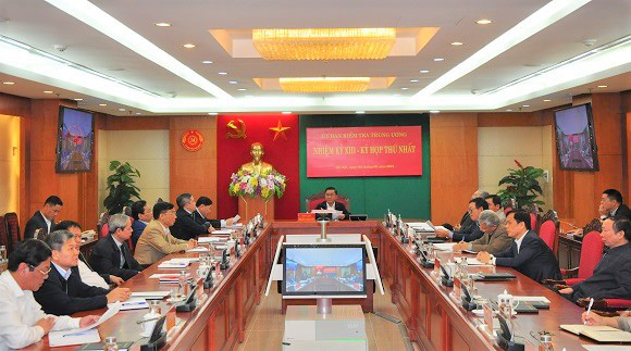 Ủy ban Kiểm tra Trung ương bầu các Phó chủ nhiệm, phân công nhiệm vụ các thành viên