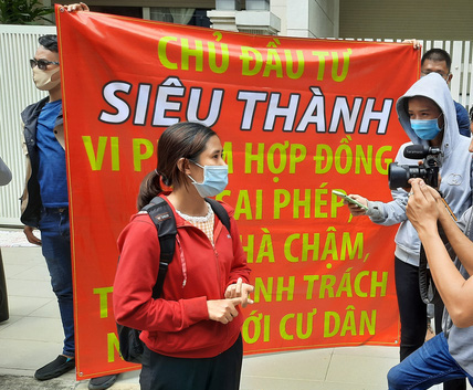 Khởi tố vụ án hình sự tại chung cư Nam An, quận Bình Tân, TP HCM