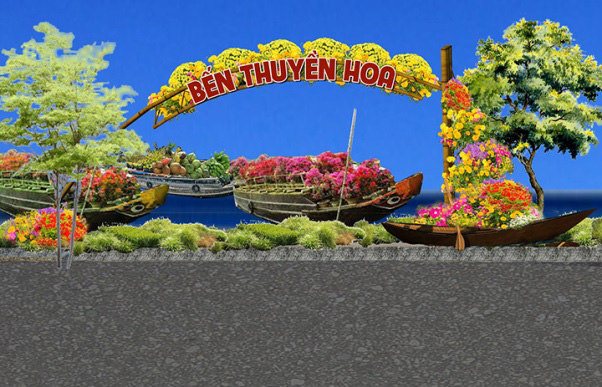 Chợ hoa Xuân Bình Điền 2021: Trăm hoa đua sắc! - Ảnh 2.