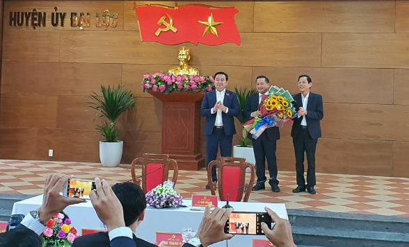 Đại Lộc có tân Bí thư Huyện ủy và Chủ tịch UBND huyện