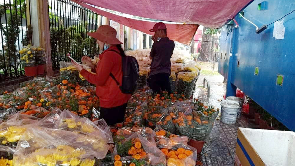 Mưa d&ocirc;ng tr&aacute;i m&ugrave;a xuất hiện tại TP HCM - Ảnh 1.