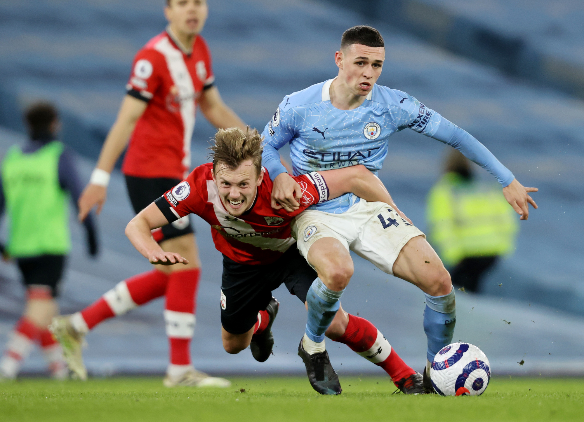 Bùng nổ Etihad, Man City dội mưa bàn thắng trước Southampton - Ảnh 7.