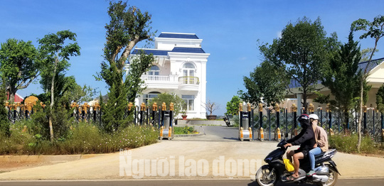 Thanh tra Sở Xây dựng Lâm Đồng vào cuộc xử lý vụ biệt thự "khủng" xây không phép