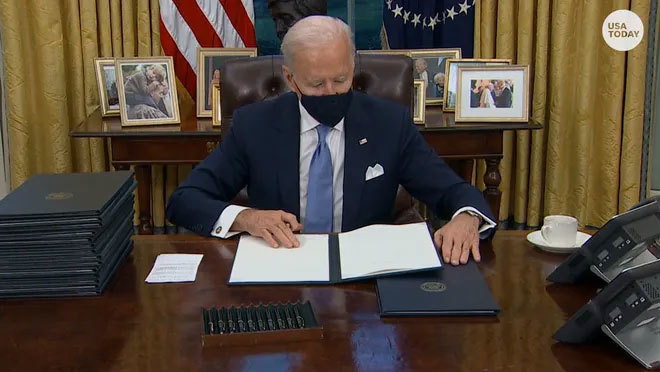 Trung Quốc bàn về gói cứu trợ ngàn tỉ của Tổng thống Biden - Ảnh 1.