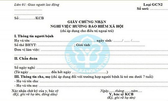 Phải có giấy chứng nhận nghỉ việc hưởng BHXH?