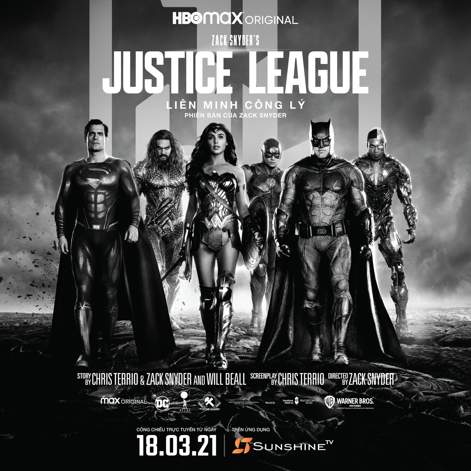 9 điều bất ngờ về bom tấn điện ảnh "Zack Snyder’s Justice League" chiếu trên Sunshine TV