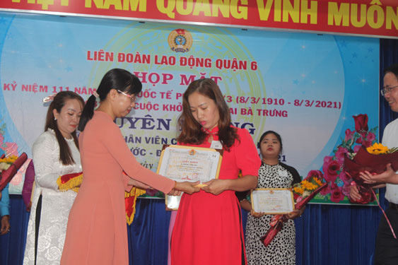 Chăm lo thiết thực cho lao động nữ