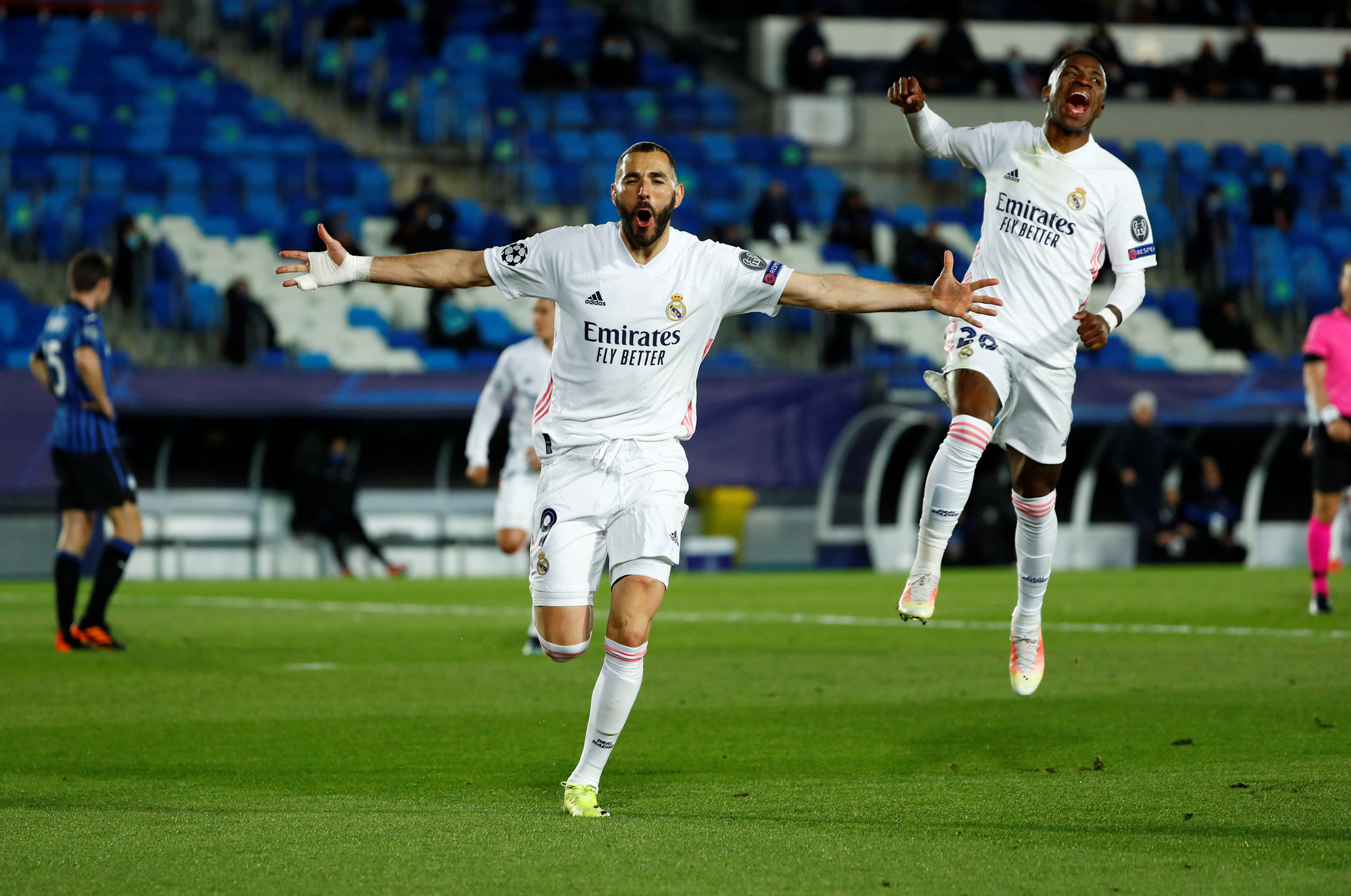 Ngựa ô Atalanta dừng bước, Real Madrid vào tứ kết Champions League - Ảnh 3.