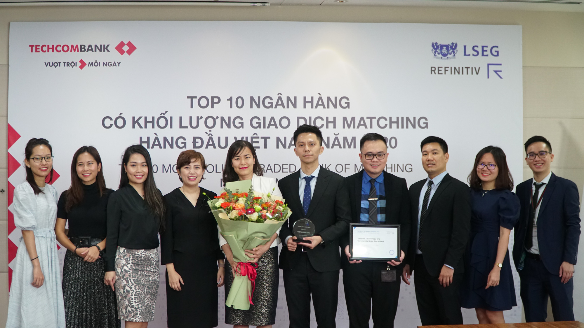 Techcombank được vinh danh Top 4 Ng&acirc;n h&agrave;ng giao dịch Matching lớn nhất thị trường ngoại hối Việt Nam 2020 - Ảnh 2.