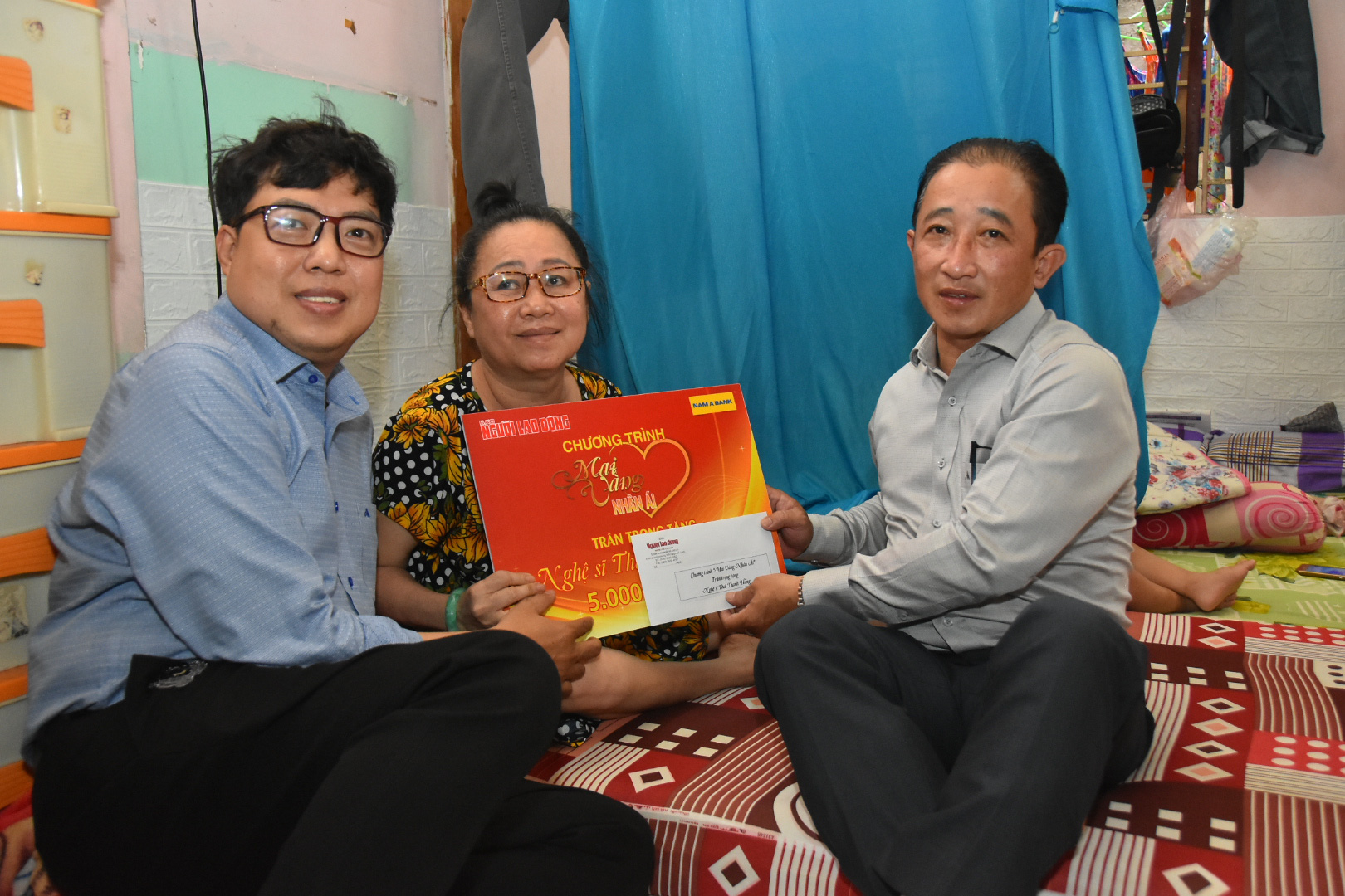 Chương tr&igrave;nh Mai V&agrave;ng nh&acirc;n &aacute;i thăm NSƯT Linh Phước v&agrave; nghệ sĩ Th&aacute;i Thanh Hằng - Ảnh 5.