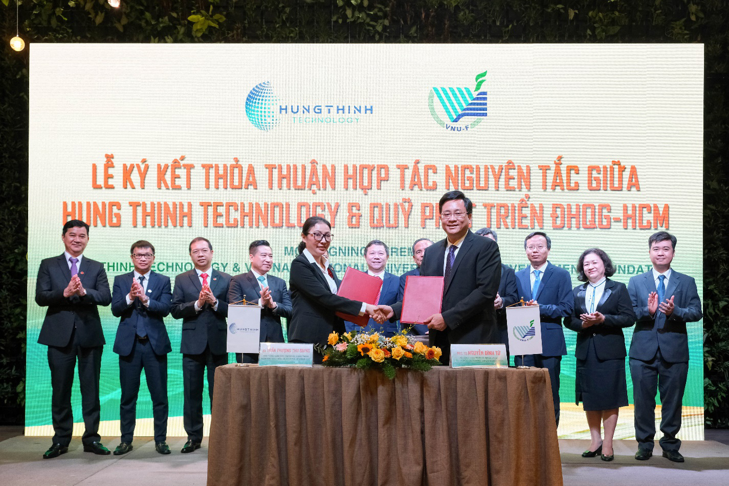 Tập đo&agrave;n Hưng Thịnh v&agrave; Đại học Quốc gia TP HCM k&yacute; kết hợp t&aacute;c chiến lược - Ảnh 2.