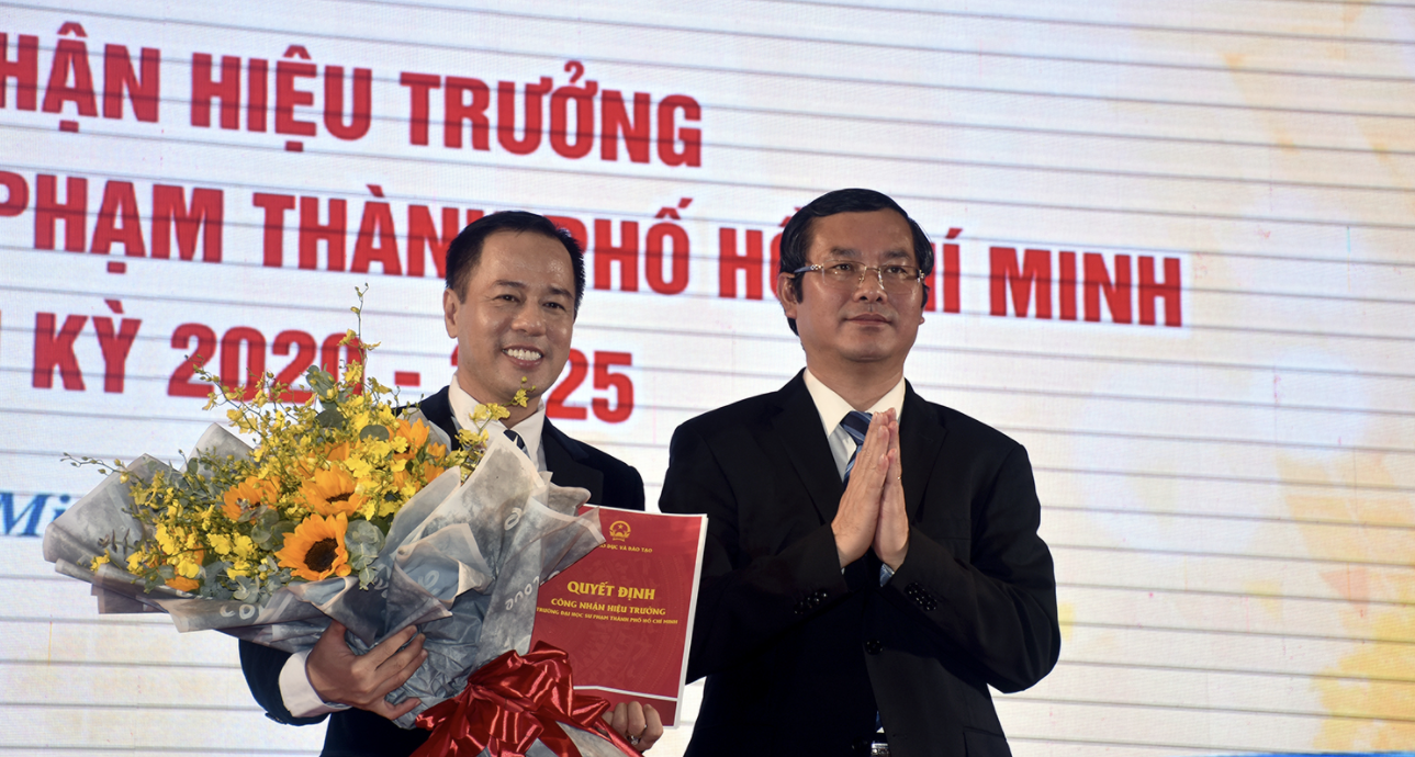 Trường ĐH Sư phạm TP HCM có thế hệ lãnh đạo mới