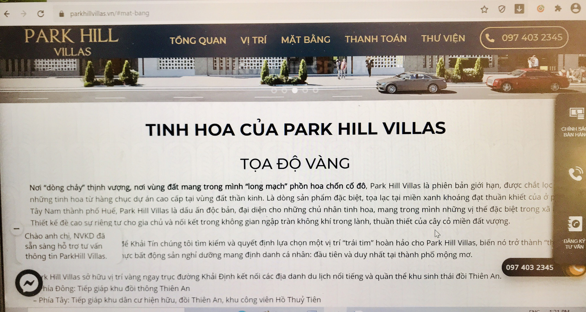 Đất ở ri&ecirc;ng lẻ được thổi phồng th&agrave;nh dự &aacute;n biệt thự nghỉ dưỡng Park Hill Villas ở Huế - Ảnh 7.