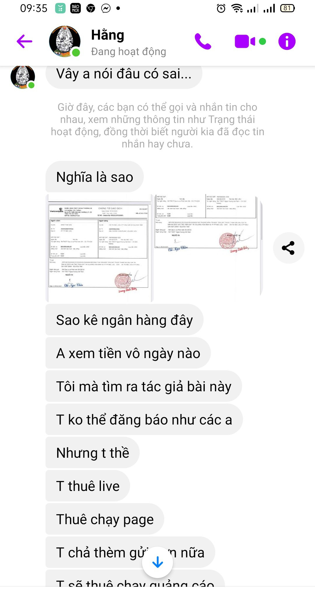 Đề nghị xử l&yacute; t&agrave;i khoản Facebook giả lệnh truy n&atilde; của Bộ C&ocirc;ng an để lăng mạ nh&agrave; b&aacute;o - Ảnh 7.