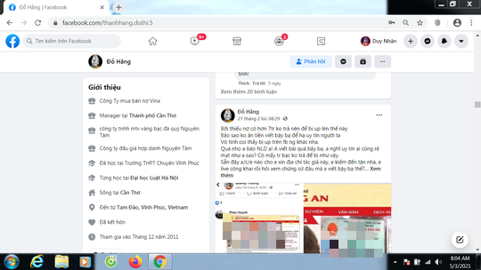 Đề nghị xử l&yacute; t&agrave;i khoản Facebook giả lệnh truy n&atilde; của Bộ C&ocirc;ng an để lăng mạ nh&agrave; b&aacute;o - Ảnh 1.