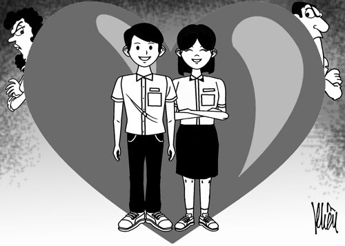 Học sinh yêu sớm: Cấm đoán hay "vẽ đường"?