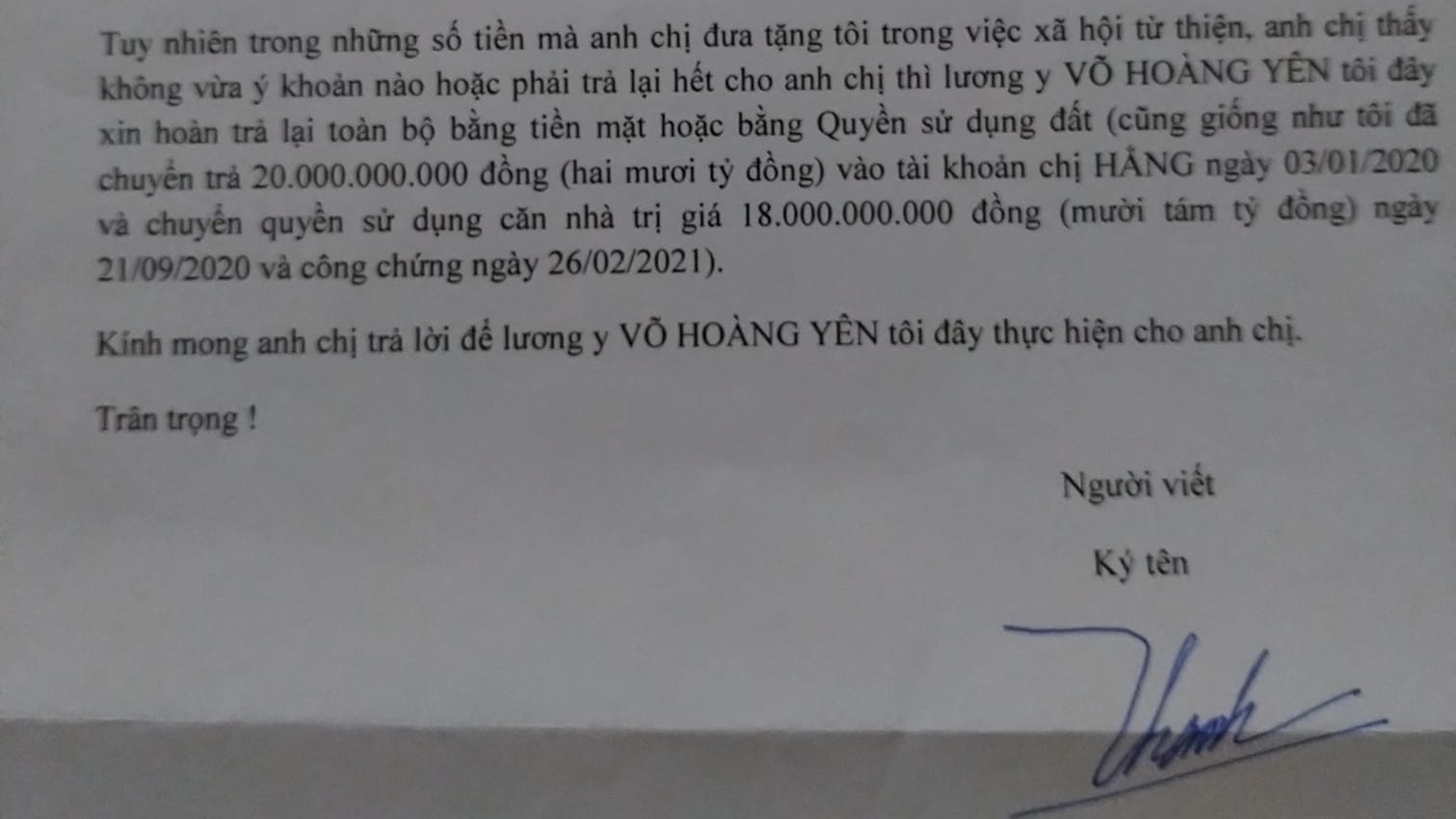 Thần y Võ Hoàng Yên xin trả lại toàn bộ số tiền cho ông Dũng lò vôi? - Ảnh 2.